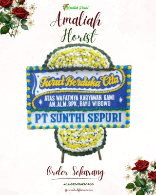 Papan Bunga Duka di P Bulan Selayang Ii