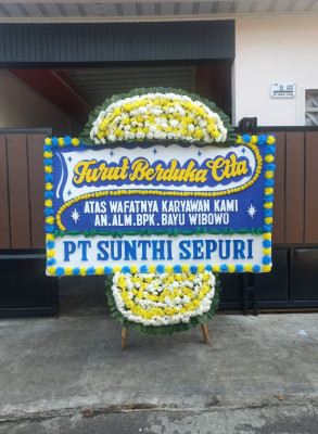 Papan Bunga Duka di P Bulan Selayang Ii